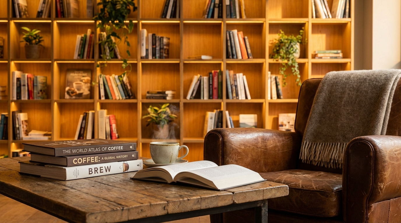 Biblioteca del Consciencia: libros esenciales sobre café