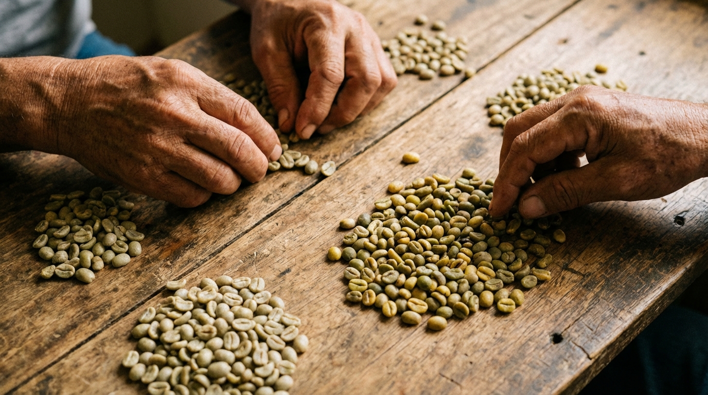 Clasificación del Café: Cómo la Selección de Granos Garantiza la Calidad
