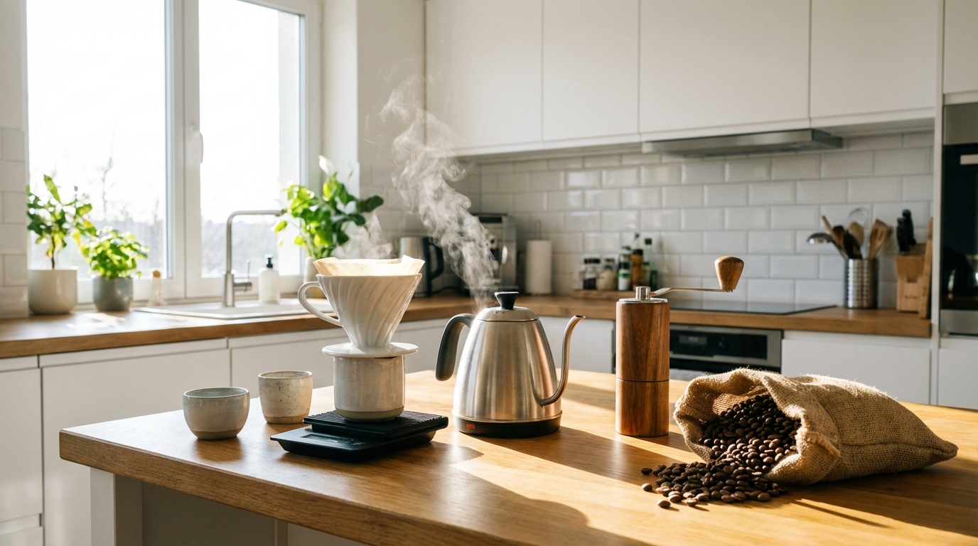 Armando tu estación de café en casa: de lo básico a lo avanzado