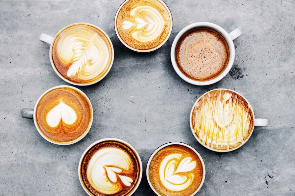 latte art café