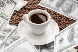 Preço do café aumentando
